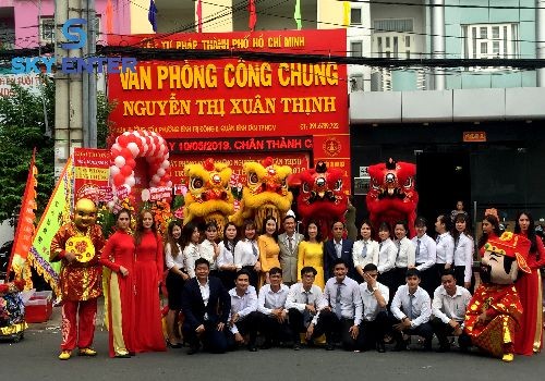 to-chuc-su-kien-khai-truong-vpcc-xuan-thinh